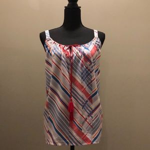 CAbi All Aboard Tassel Tank Style #5230 Size S